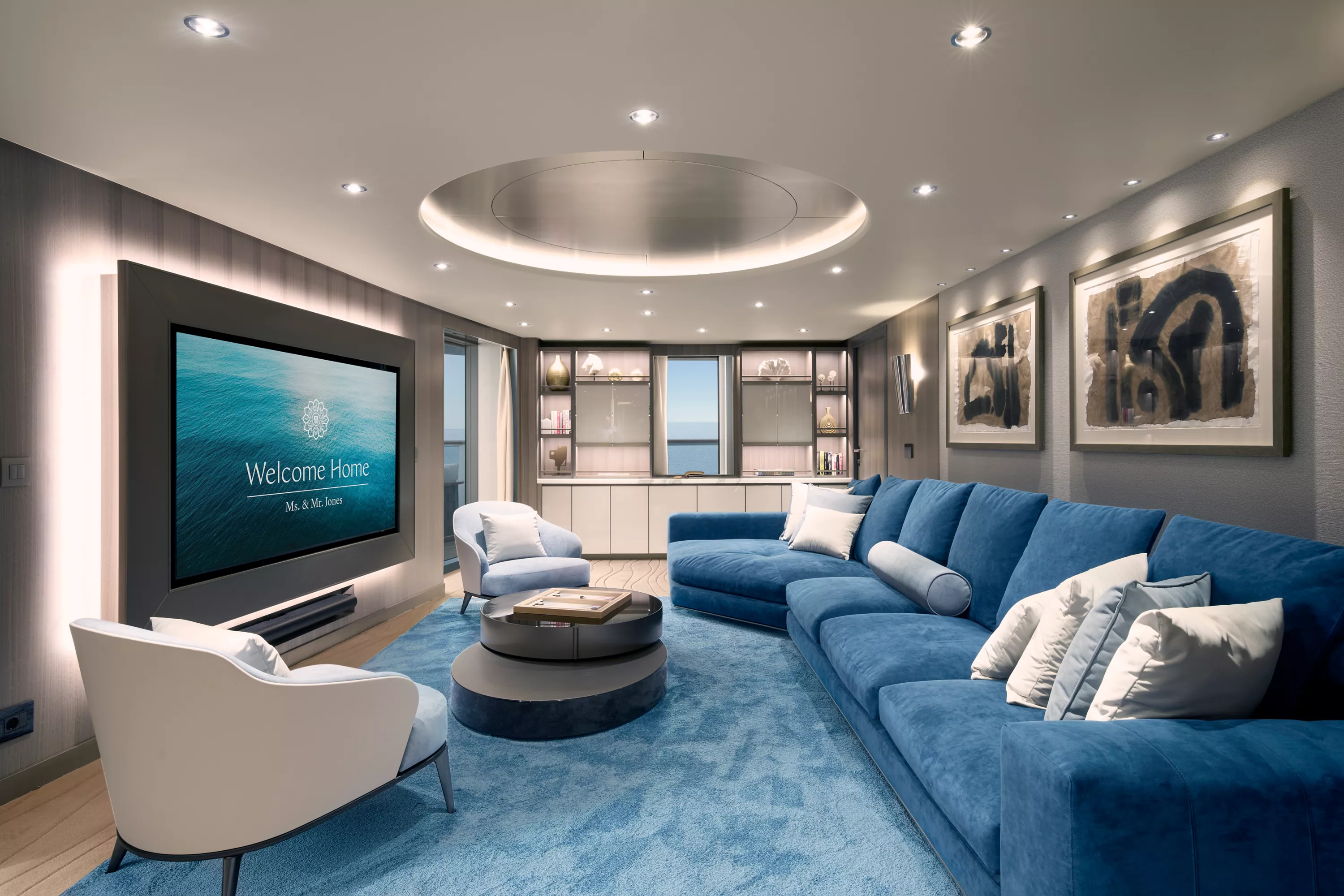 Owner's Residence - Living Room