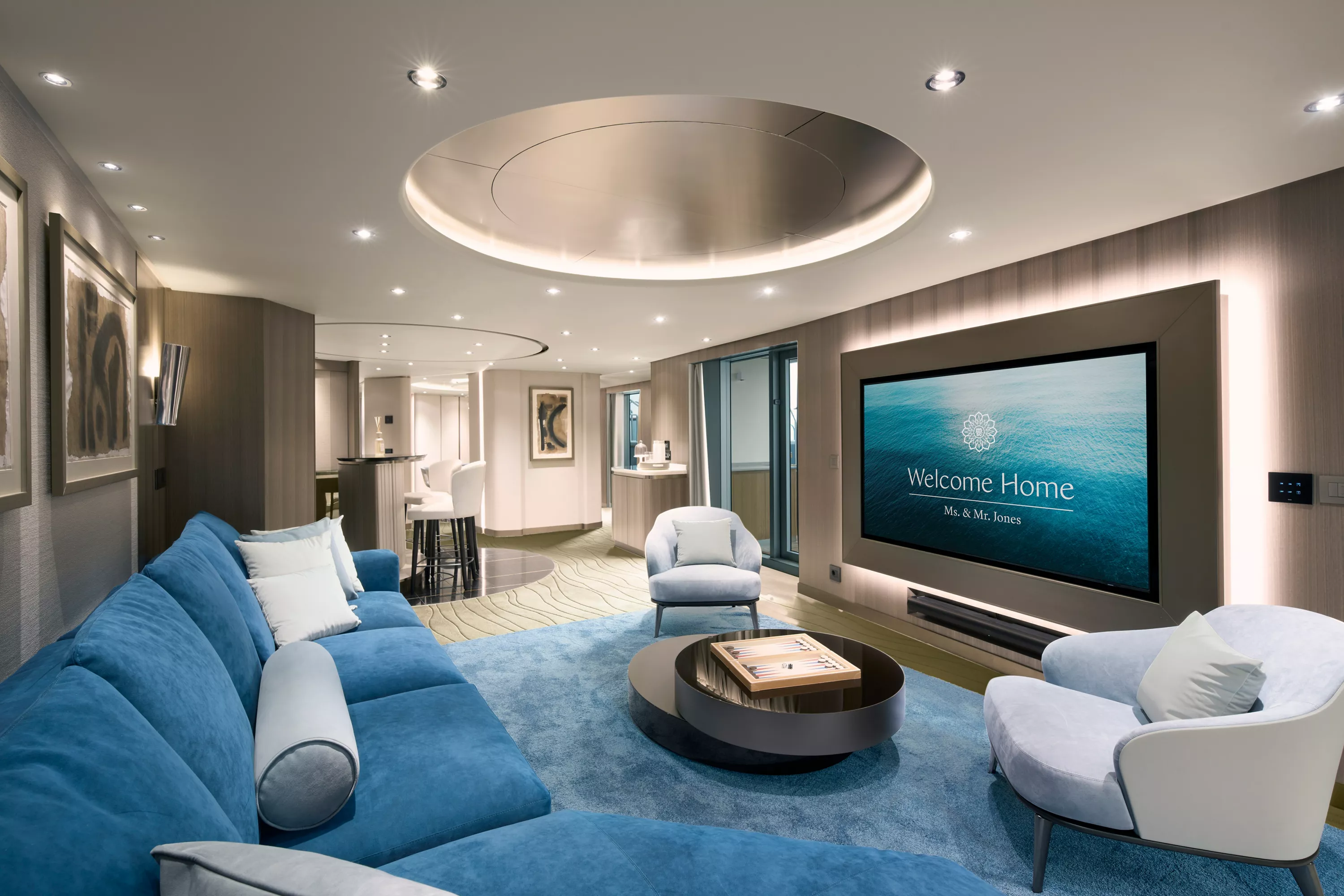 Owner's Residence - Living Room 2